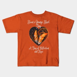 Saskatoons Orange Shirt Day - Reflect and Hope Kids T-Shirt